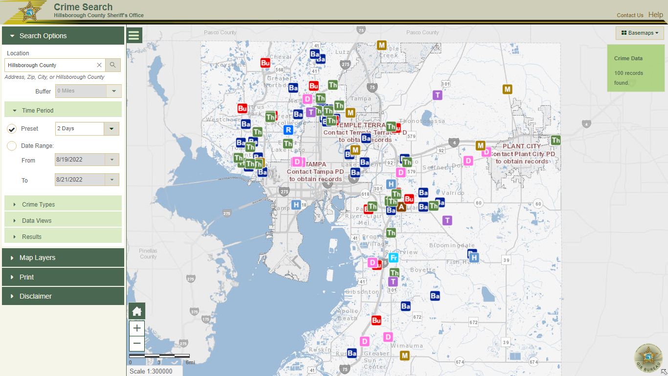 Crime Search - Hillsborough County Sheriff's Office